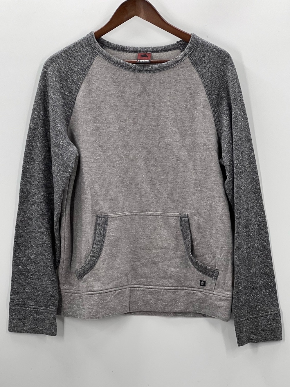 368 Tony Hawk Men's Medium Two-Tone Gray Crewneck Sweatshirt